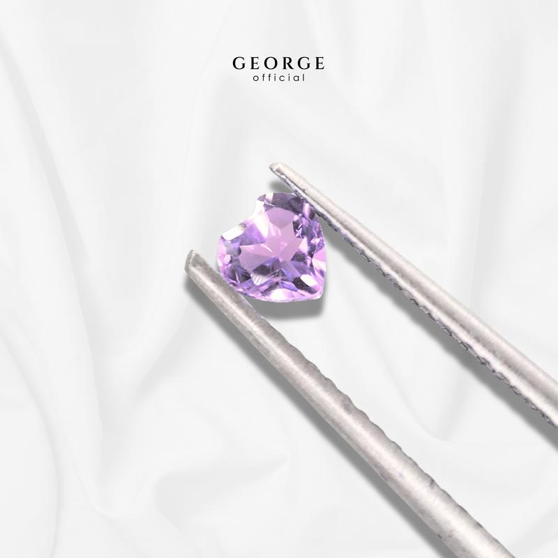 Purple Sapphire Heart Cut 3-7 mm. Wholesale Precious GGPSH Gemstone Ruby Pink Sapphire Purple Sapphire Orange Sapphire Yellow Sapphire George Jewelry