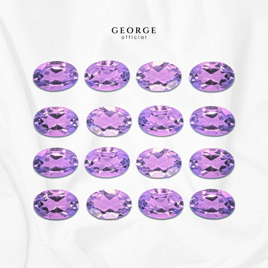Purple Sapphire Oval Cut 5x3, 6x4, 7x5, 8x6, 9x7, 10x8, 11x9 mm. Wholesale Precious GGPSO Gemstone Ruby Pink Sapphire Purple Sapphire Orange Sapphire Yellow Sapphire George Jewelry